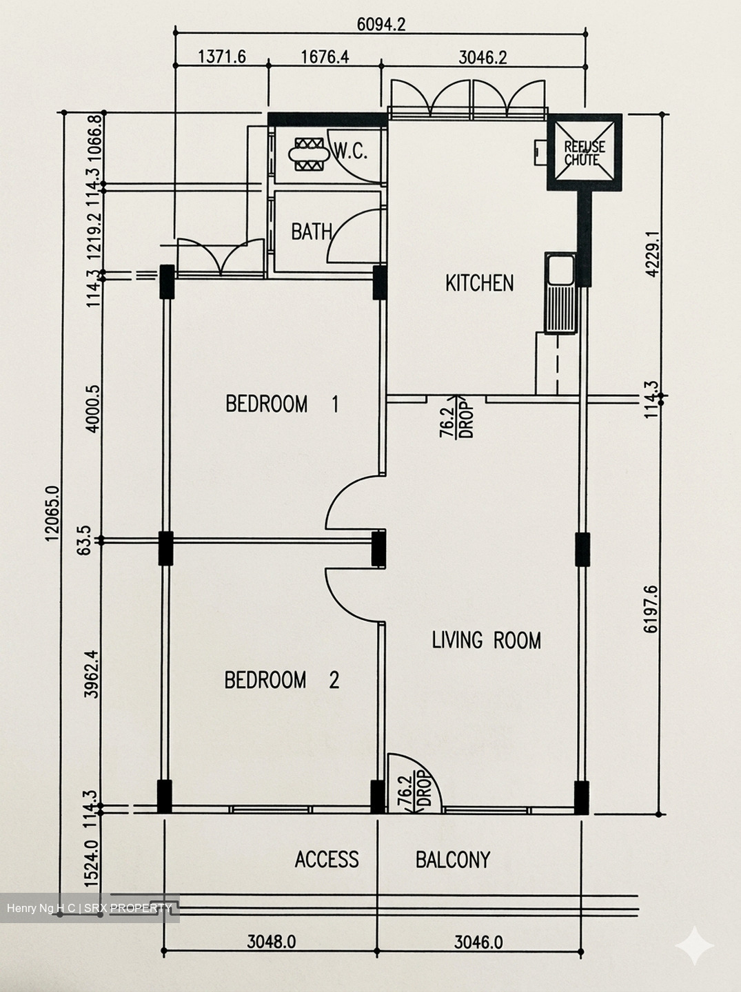 Blk 1 Hougang Avenue 3 (Hougang), HDB 3 Rooms #592427341
